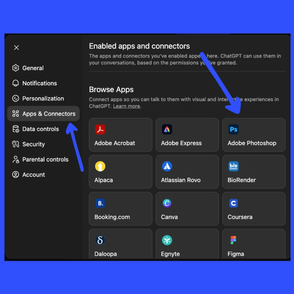 How to Use Photoshop Inside ChatGPT Connect photoshop to chatgpt
