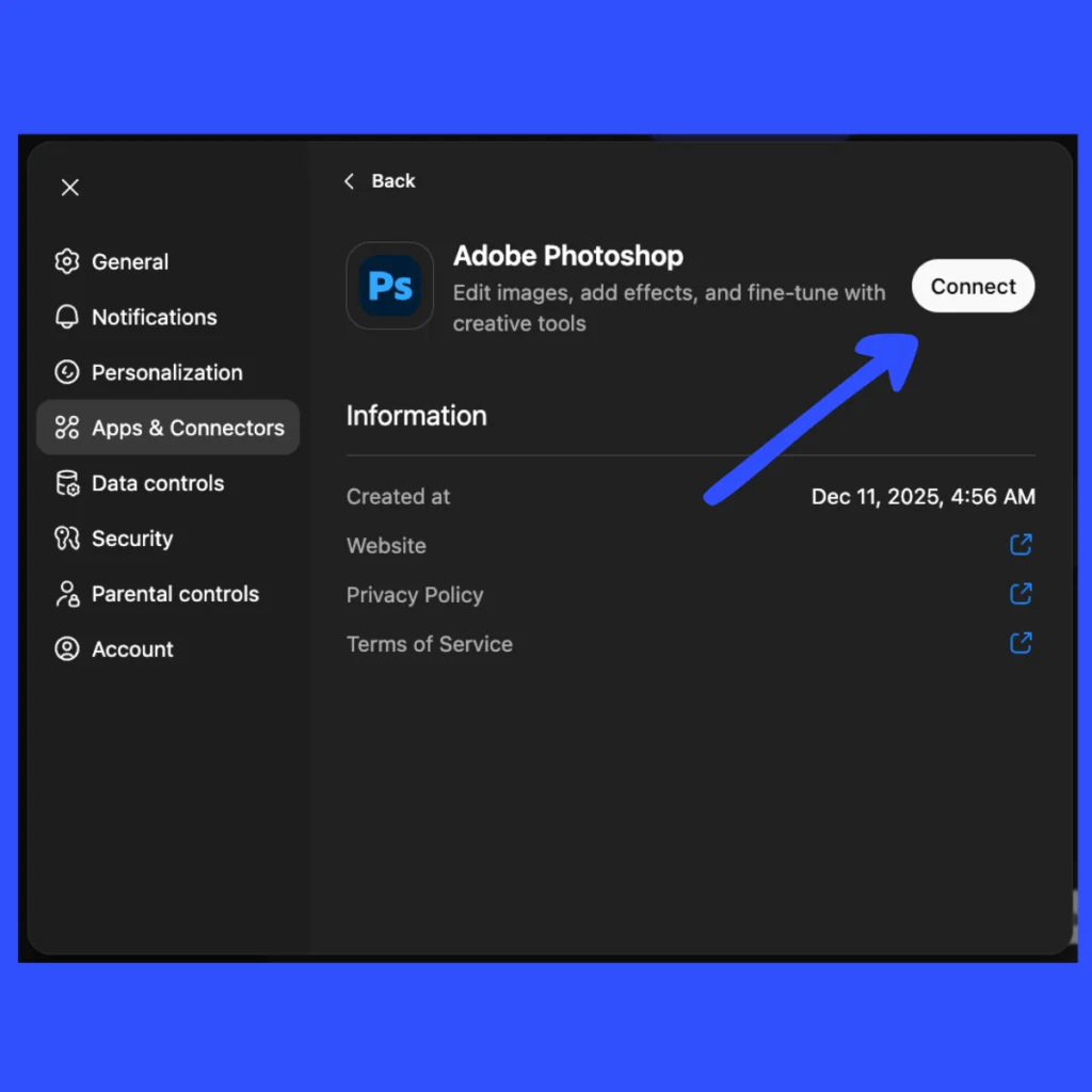 How to Use Photoshop Inside ChatGPT Connect photoshop to chatgpt