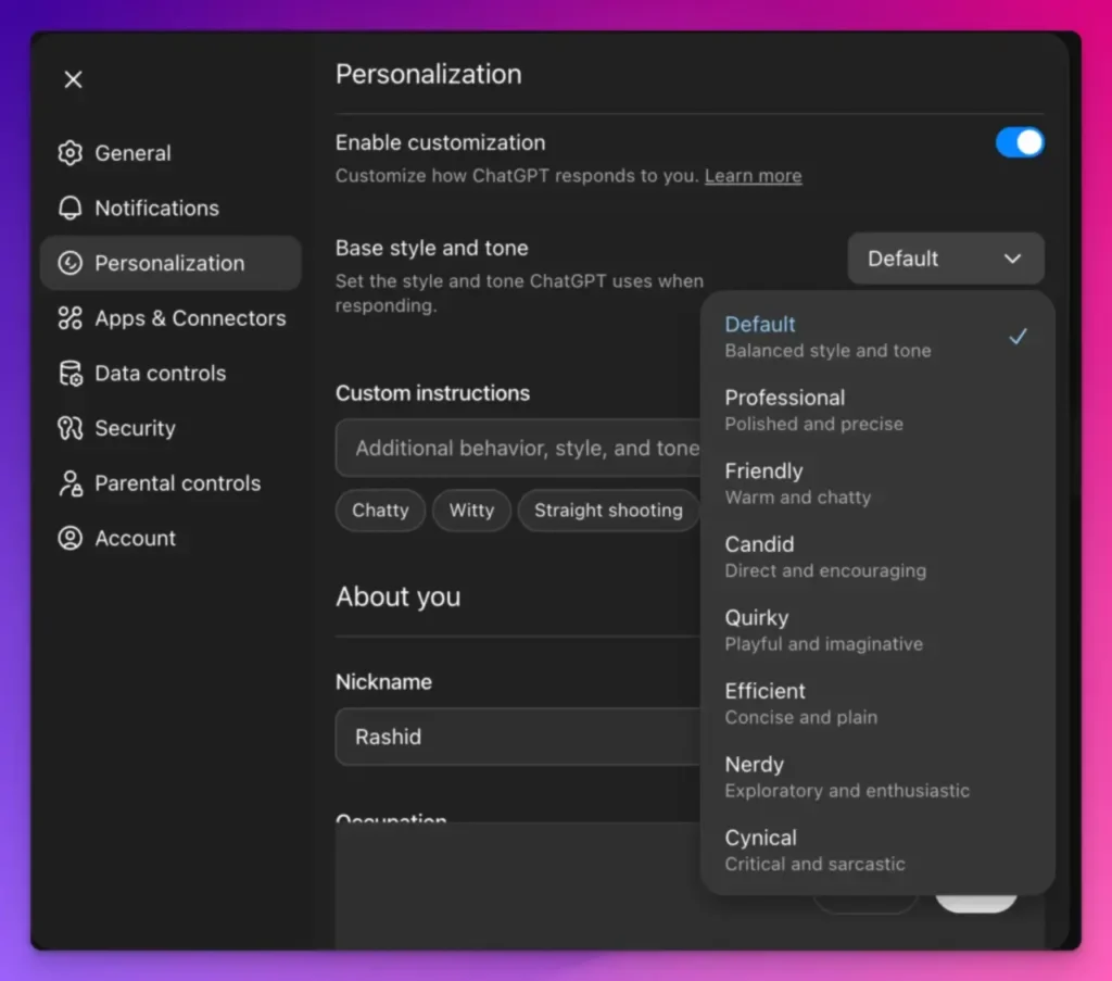 What’s New in ChatGPT 5.1 What’s New in ChatGPT 5.1