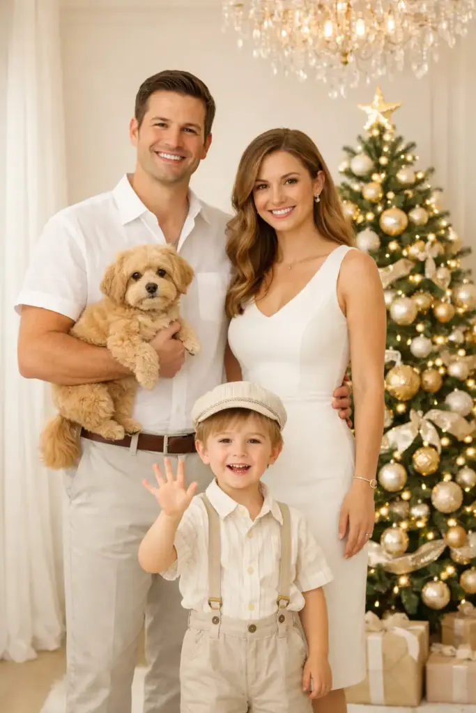 10 ChatGPT Prompts for Christmas Photos Elegant Family Portrait