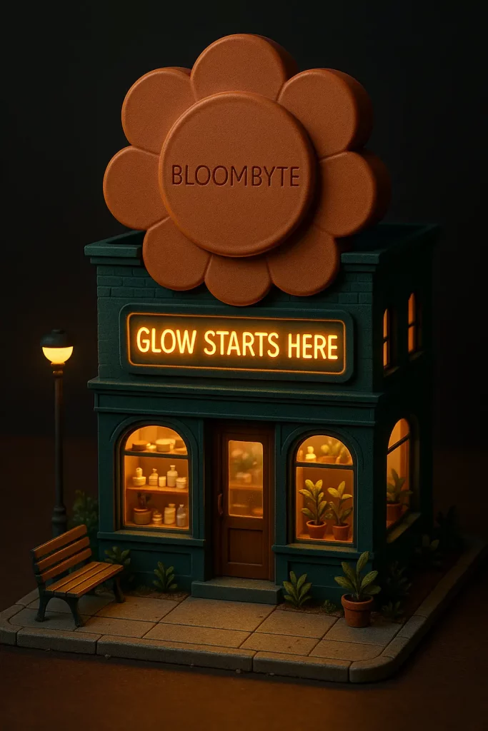 How to Create Cute 3D Stores Using ChatGPT BloomByte Beauty Store