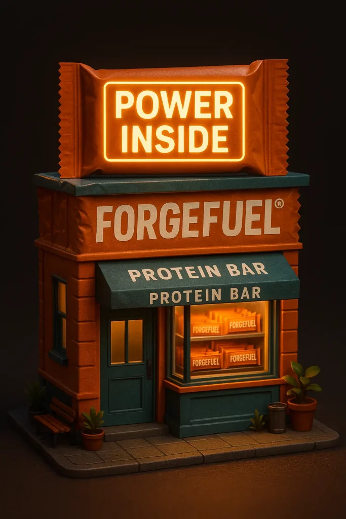 How to Create Cute 3D Stores Using ChatGPT ForgeFuel Fitness Shop