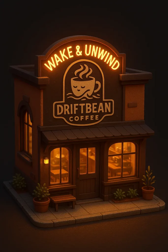 How to Create Cute 3D Stores Using ChatGPT Driftbean Coffee Shop