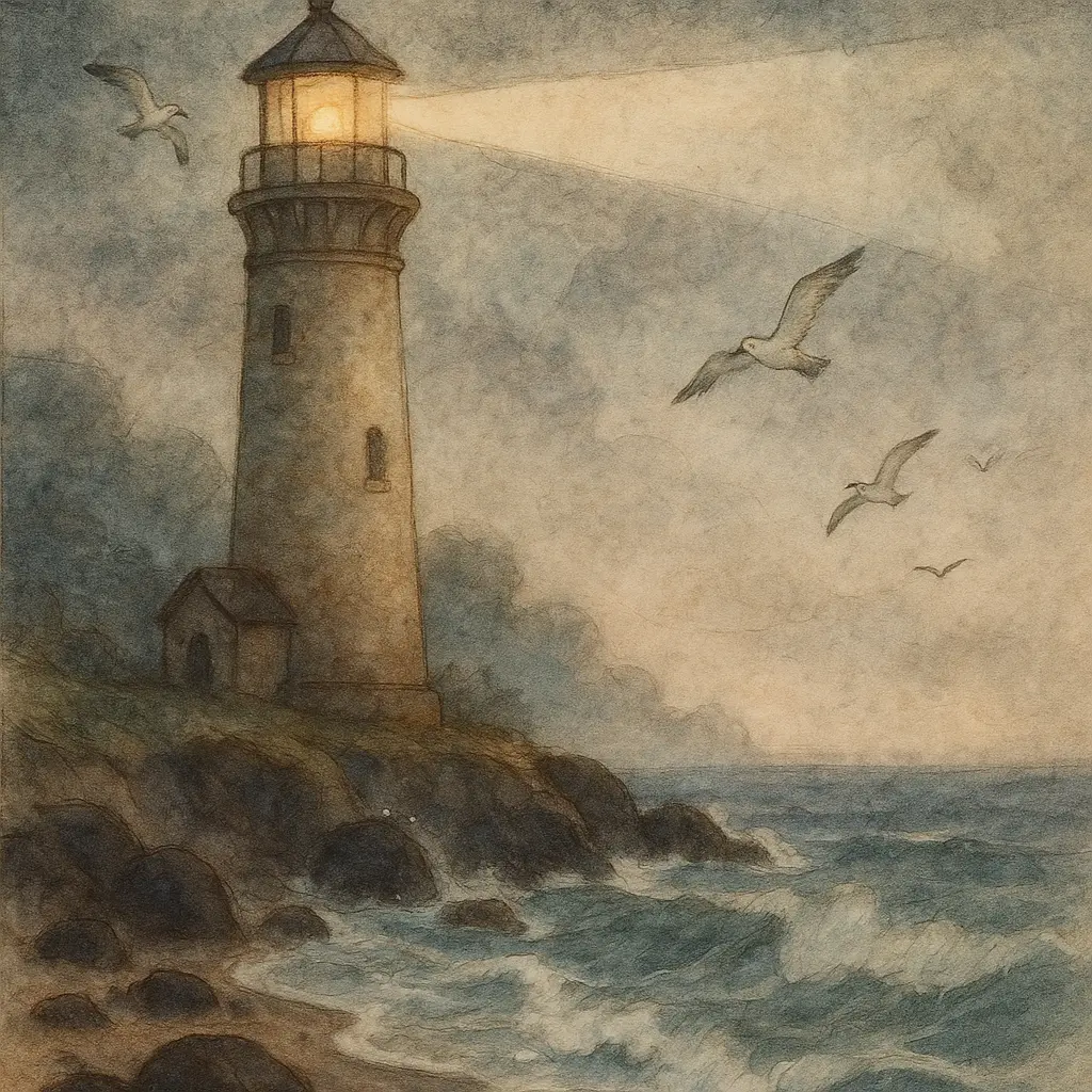 How to Create Story Book Illustrations Using ChatGPT The Lighthouse Keeper