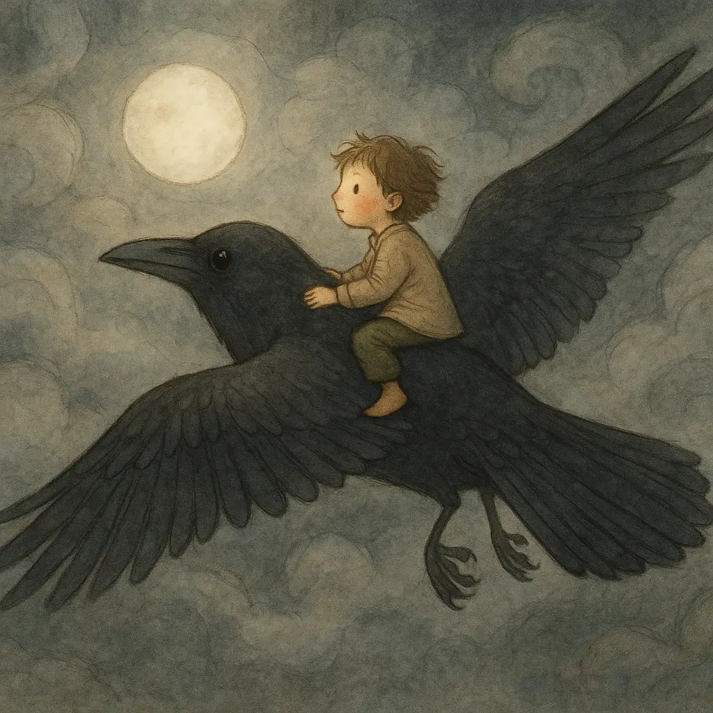 How to Create Story Book Illustrations Using ChatGPT Crow Flight