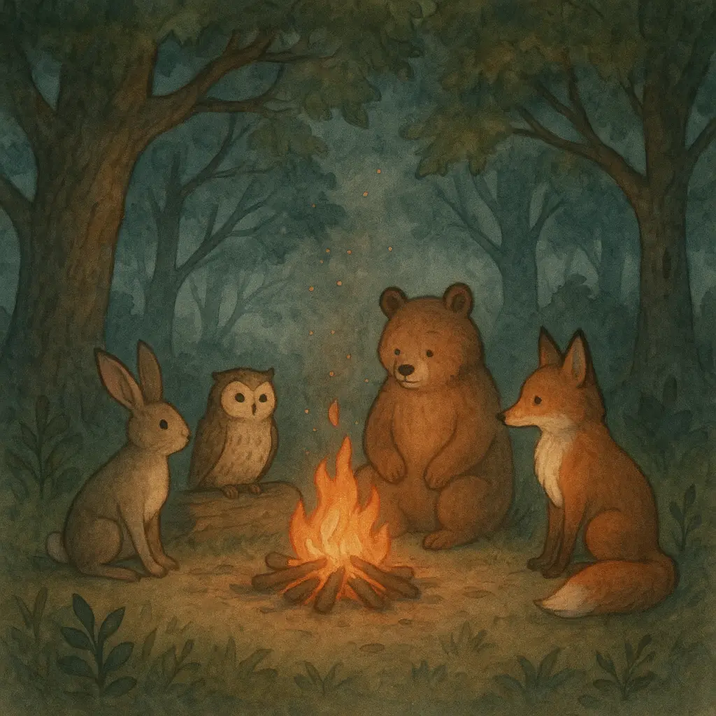 How to Create Story Book Illustrations Using ChatGPT Animal Campfire