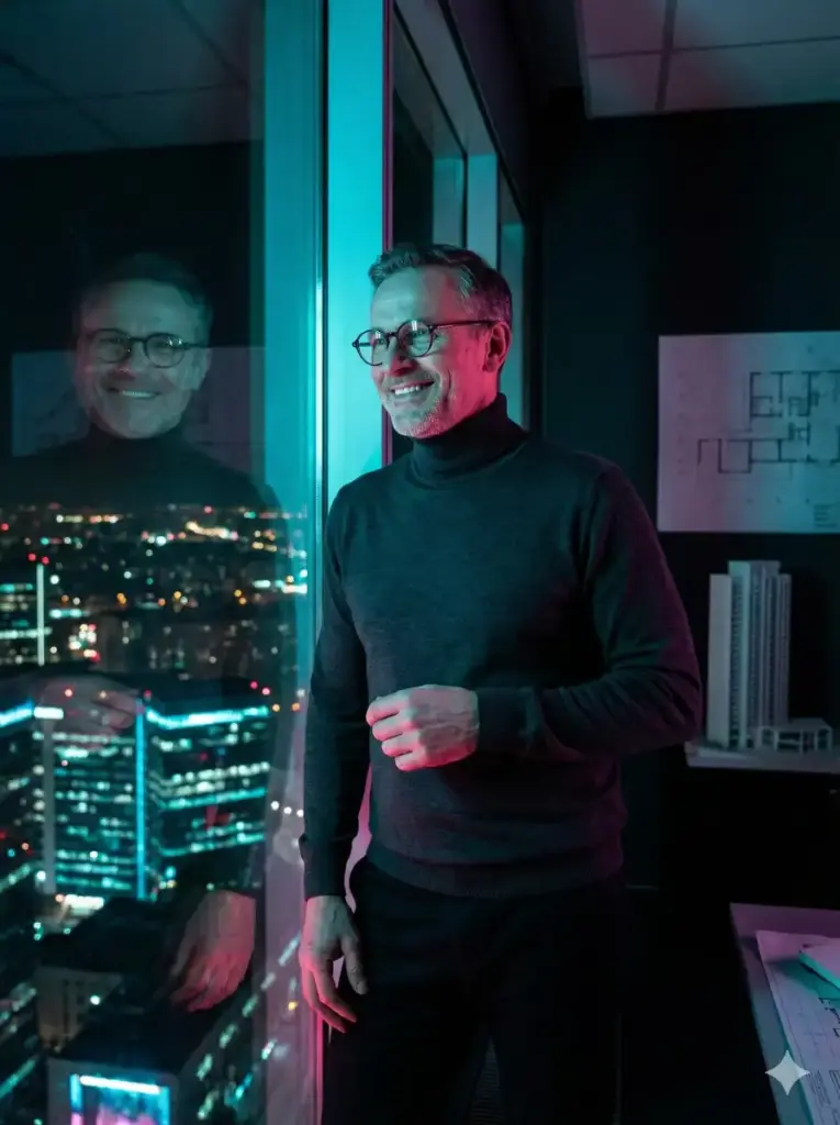 10 Gemini Nano Banana Pro Prompts for High Contrast Cinematic Portraits Urban Architect