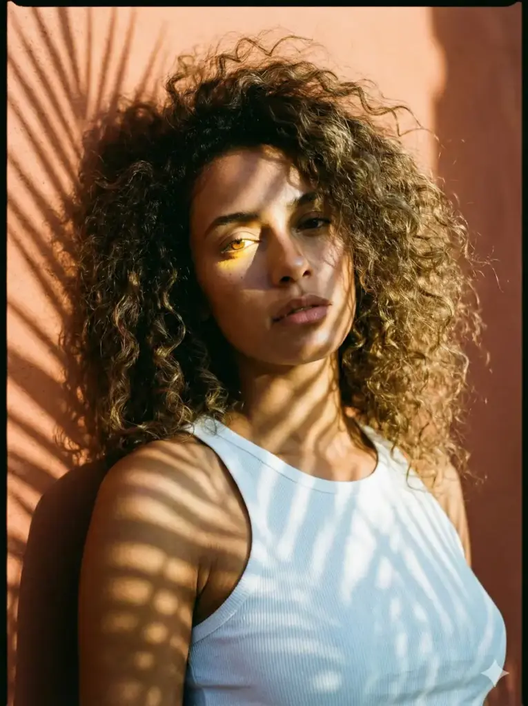 10 Gemini Nano Banana Pro Prompts for High Contrast Cinematic Portraits Palm Leaf Shadows