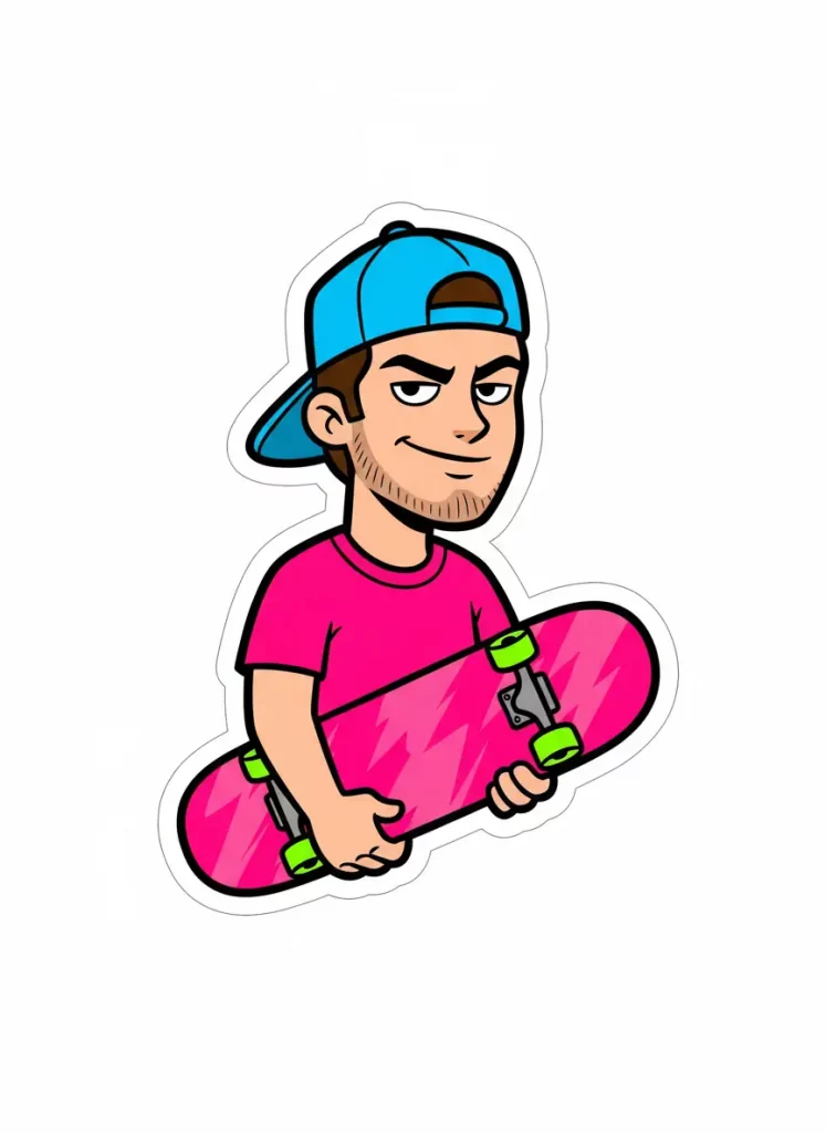 How to Turn Your Photo into Stickers Using Gemini 90s Cartoon Style