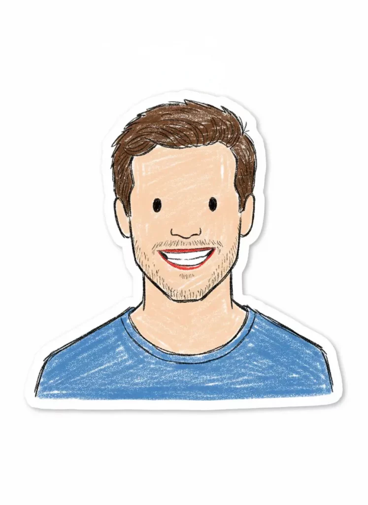 How to Turn Your Photo into Stickers Using Gemini Cute Hand-Drawn Doodle Style