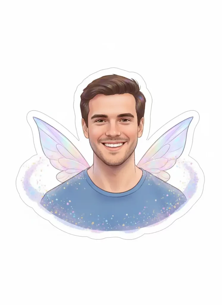 How to Turn Your Photo into Stickers Using Gemini Whimsical Fairytale Style