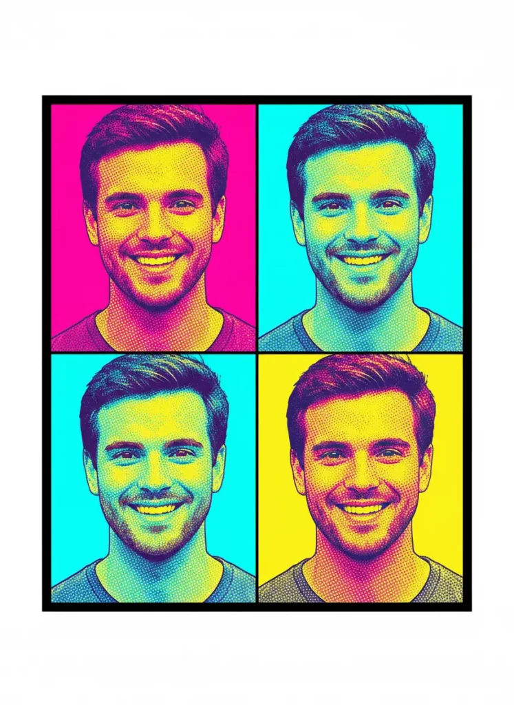 How to Turn Your Photo into Stickers Using Gemini Pop Art Style