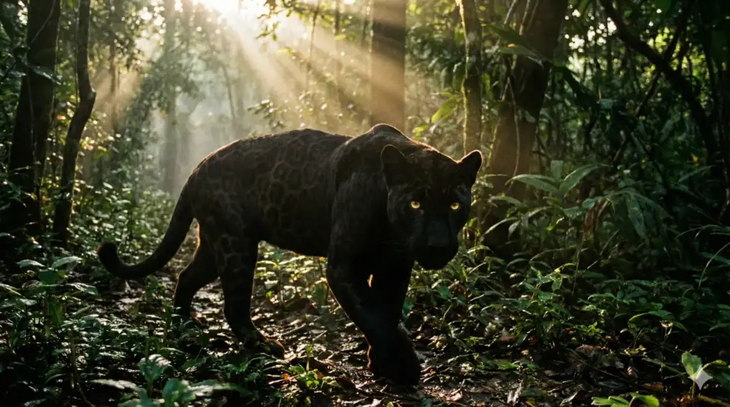 21 Gemini Nano Banana Pro Prompts for Stunning Wildlife Photos Black Panther in Jungle
