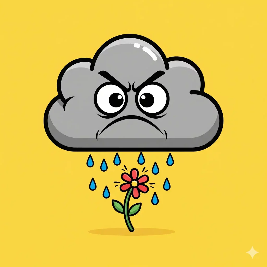 How to Create Quirky Cartoon Characters Using Gemini Grumpy Rain Cloud