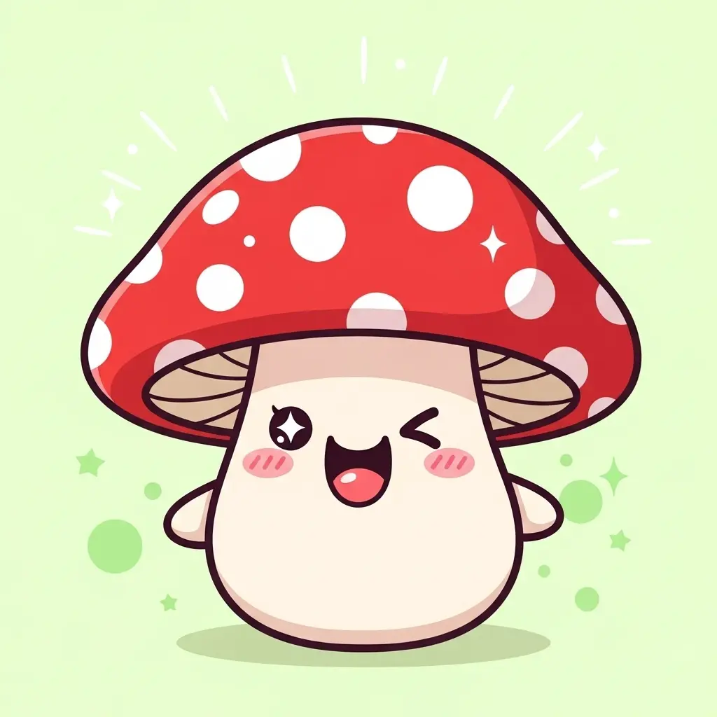 Cheerful Mushroom