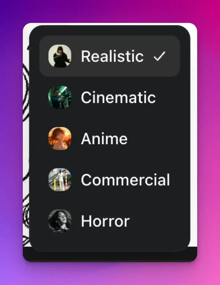 How to Transform Your Sketch to Video Using AI Choose Your Style