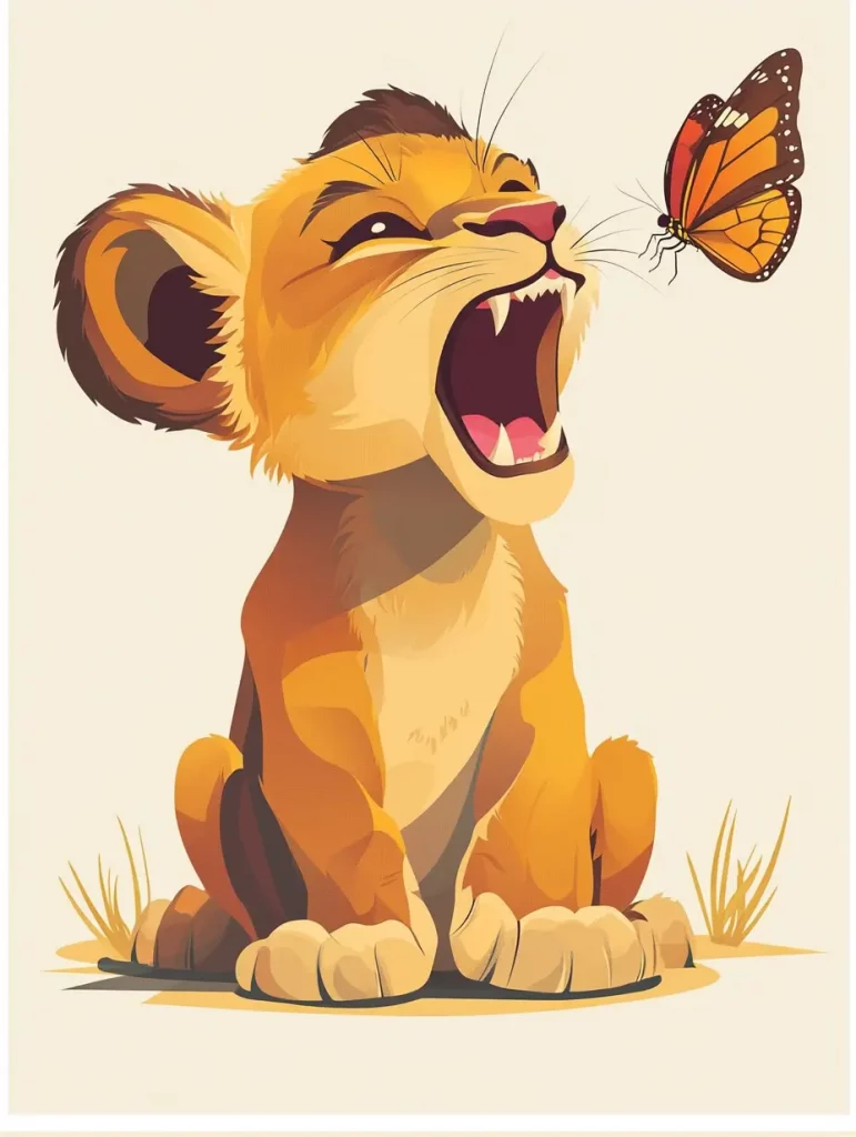 22 Midjourney Prompts for Angry Cartoon Characters Angry Lion Cub